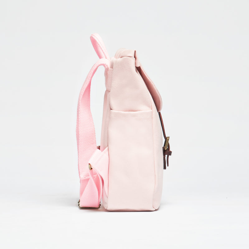 Classic Backpack S - Kleiner Rucksack Canvas - Blush Pink--skip