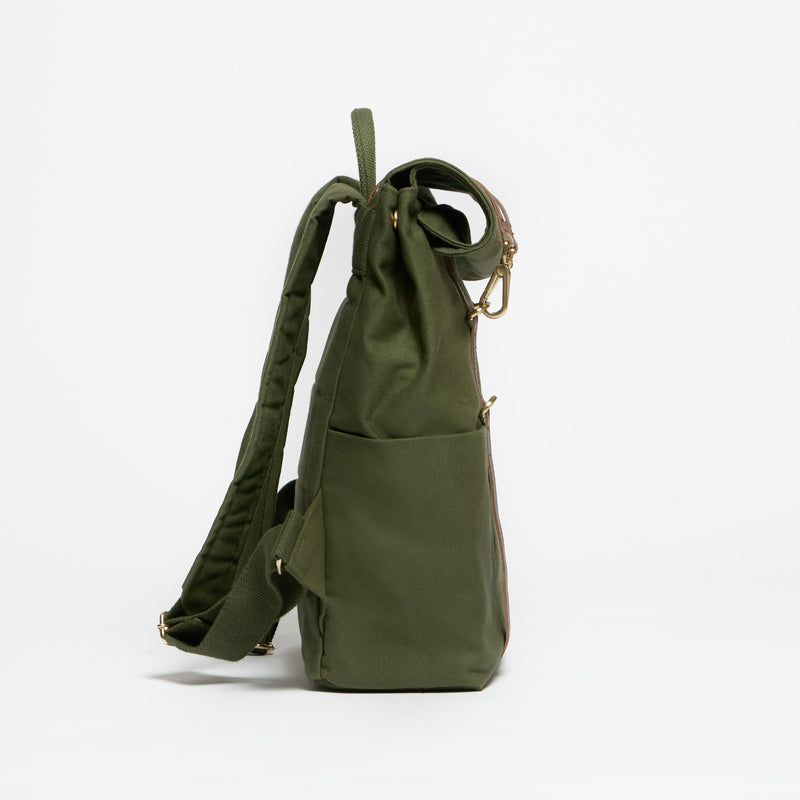Premium Backpack Rucksack - made in Germany - Dark Olive--skip