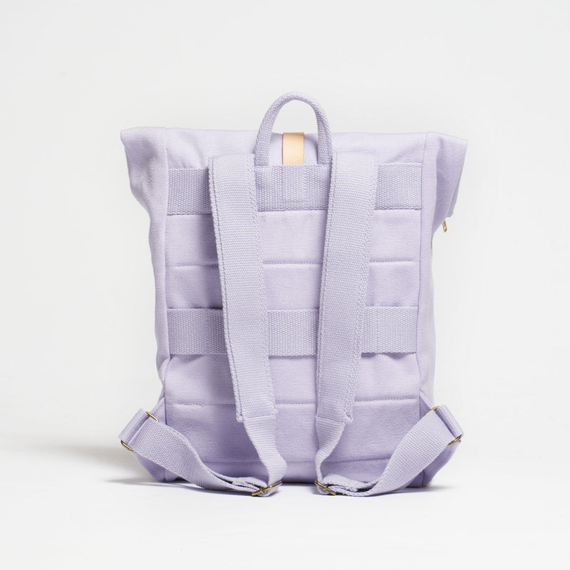 Foldtop Rolltop Rucksack - made in Germany - Soft Lavender--skip