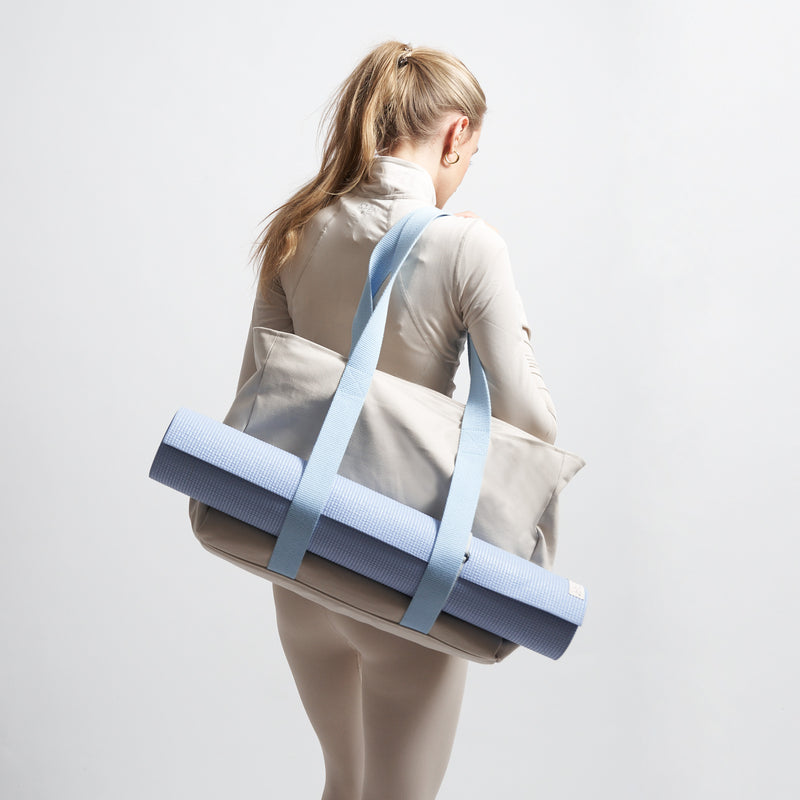 Yoga Tote Bag - Sporttasche - Sand/Blue--skip