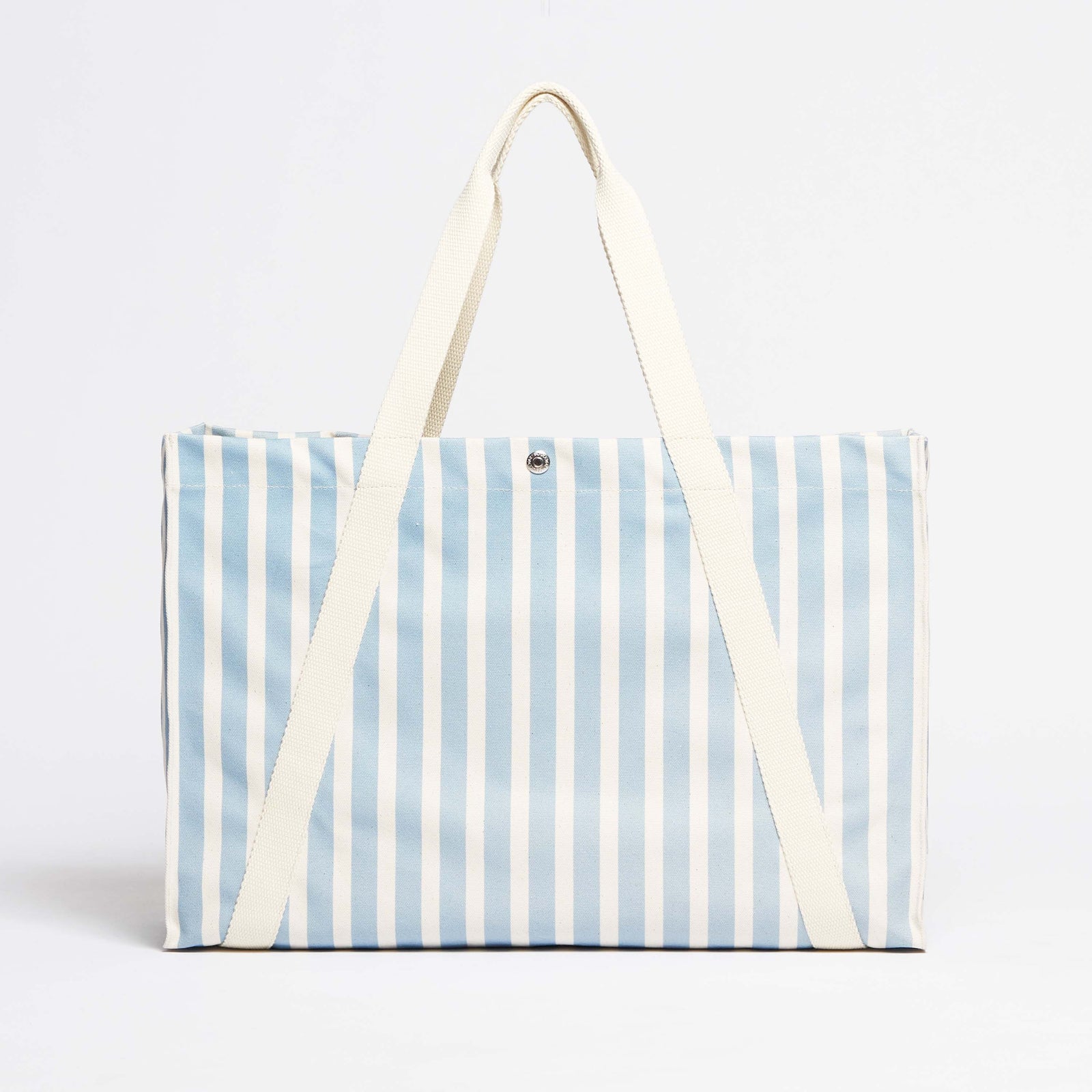 Sand/Sky Blue--skip || Beach Tote - große Strandtasche - Tote Bag - Canvas