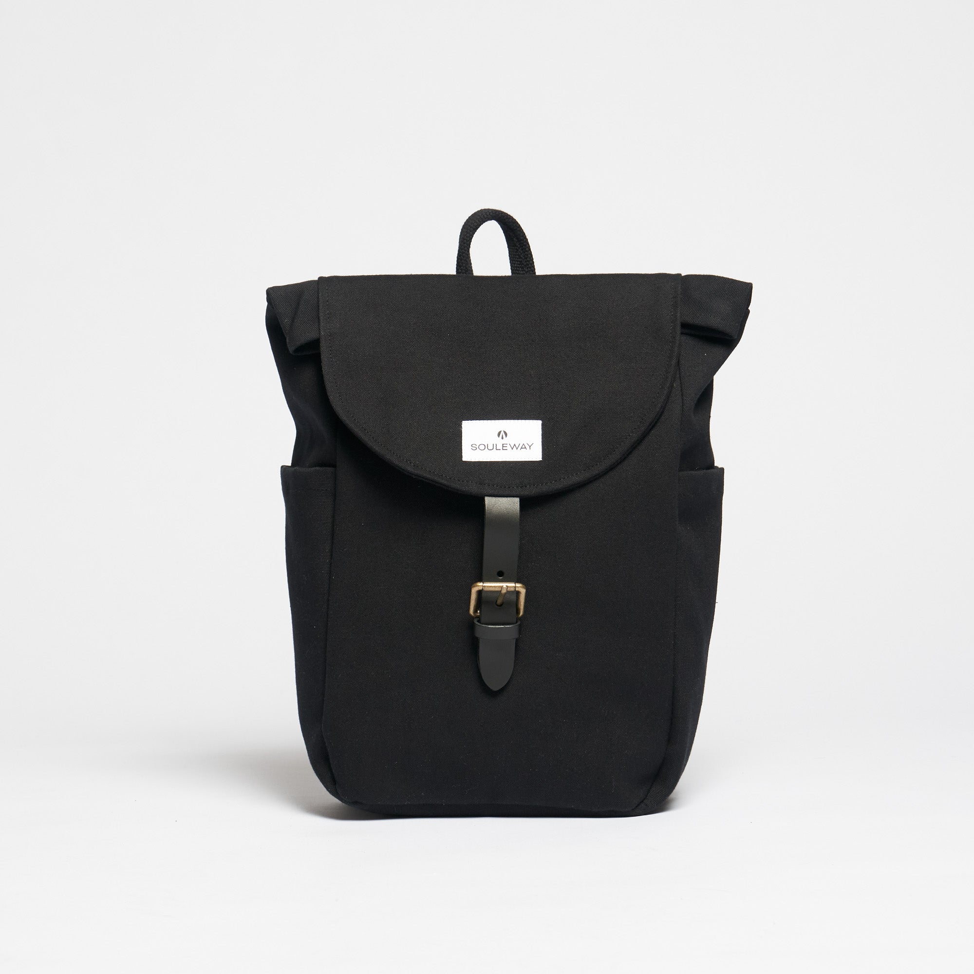 Classic Backpack S - Kleiner Rucksack Canvas - Night Black--skip