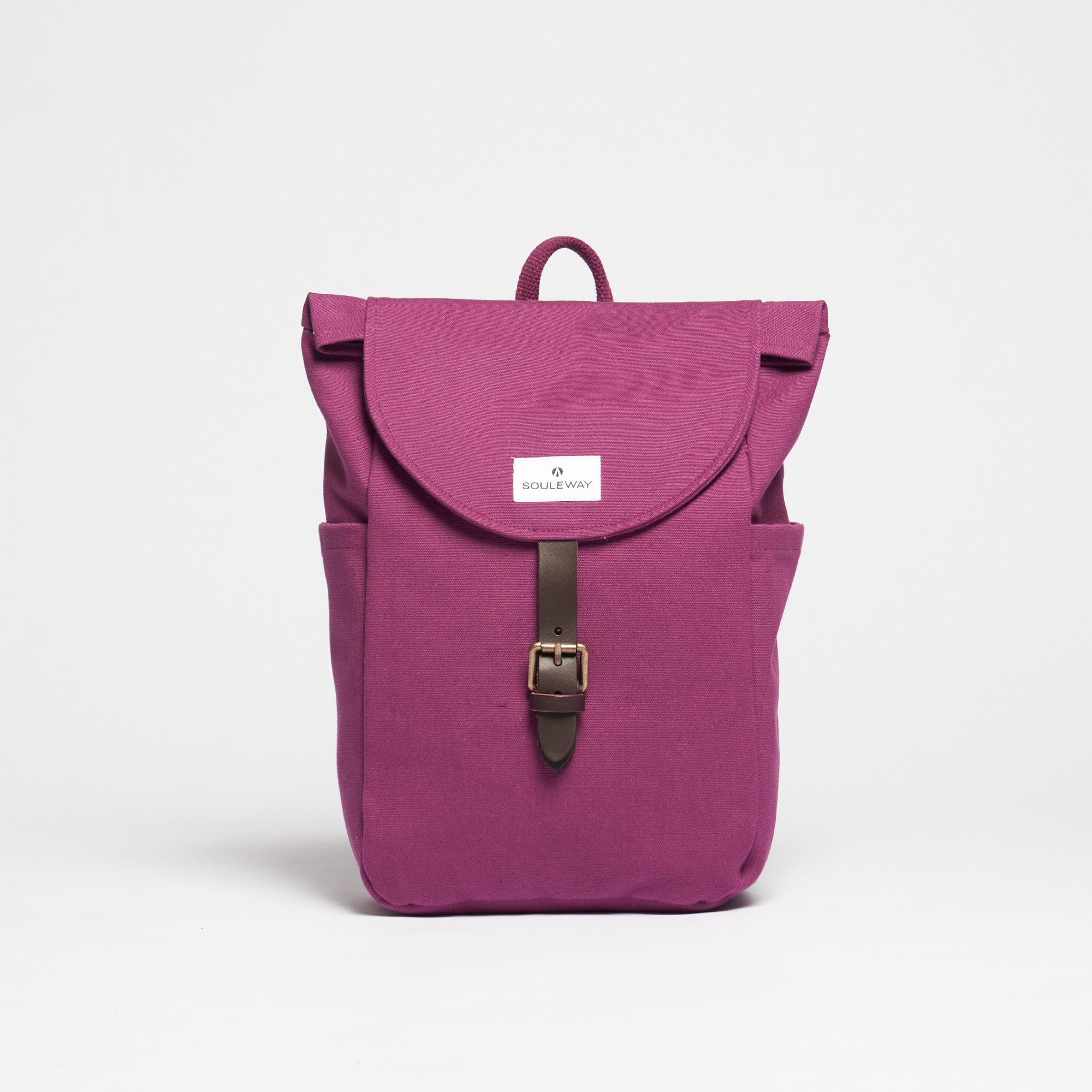 Classic Backpack S - Kleiner Rucksack Canvas - Bordeaux Red--skip