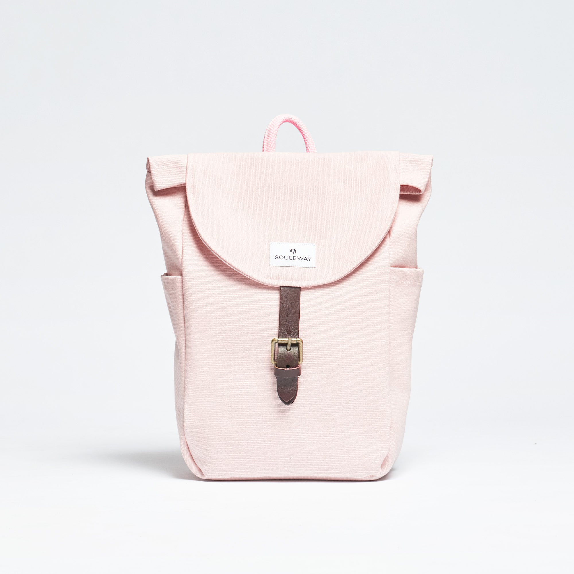 Classic Backpack S - Kleiner Rucksack Canvas - Blush Pink--skip