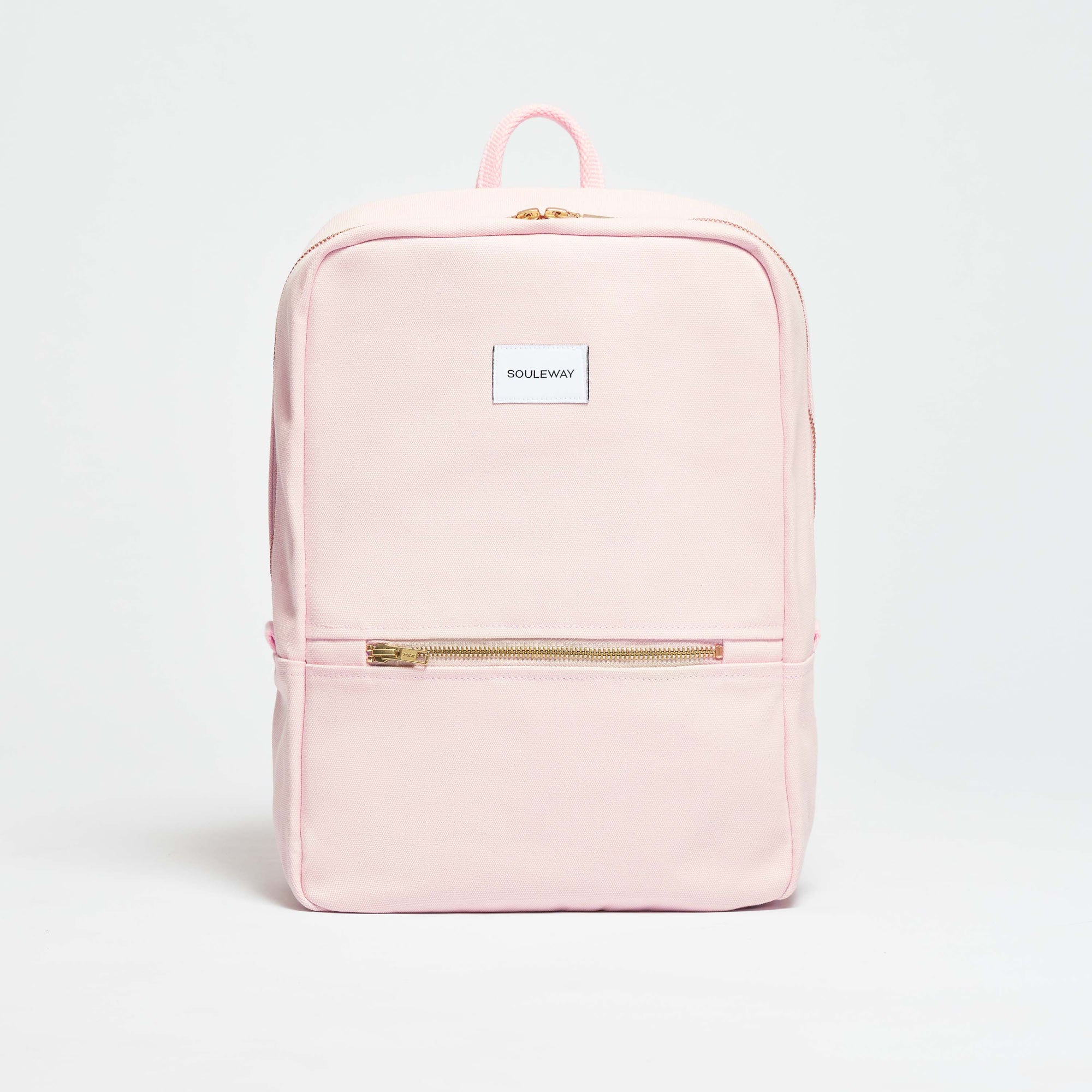 Daypack Rucksack - Canvas - wasserdicht - Blush Pink--skip