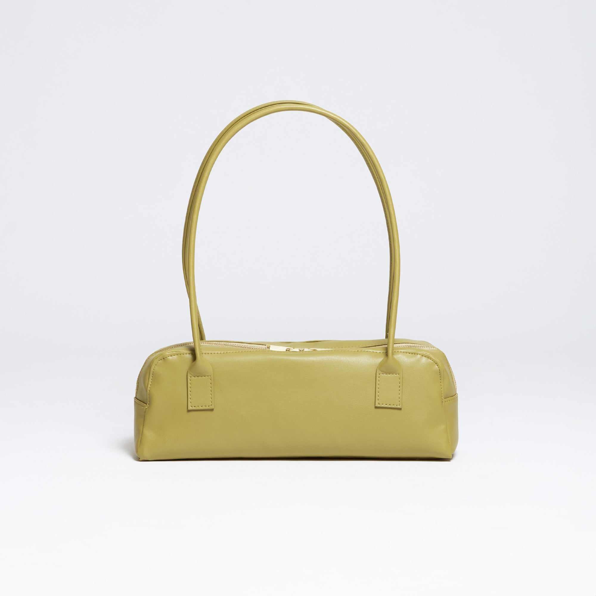 East West Bag - Handtasche - Clutch - veganes Leder - Retro Green--skip