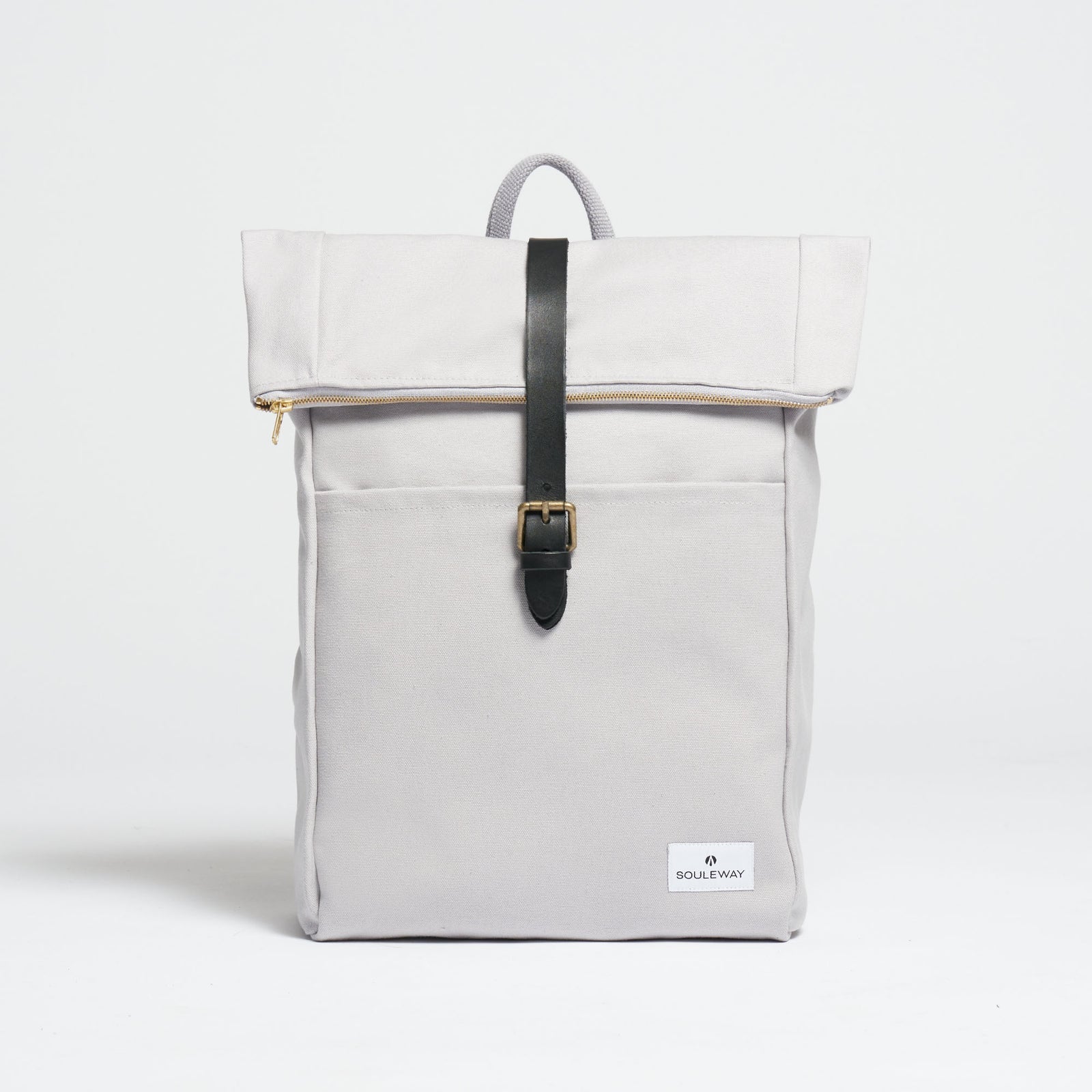 Foldtop Rolltop Rucksack - made in Germany - Dust Grey--skip