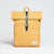 Foldtop Rolltop Rucksack - made in Germany - Mustard Yellow--skip