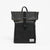Night Black--skip || Foldtop Rolltop Rucksack - made in Germany - Olivenleder