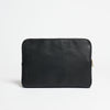 Laptop Sleeve - veganes Leder - Hülle - 15 Zoll - Night Black