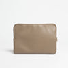 Laptop Sleeve - veganes Leder - Hülle - 15 Zoll - Mocha Brown