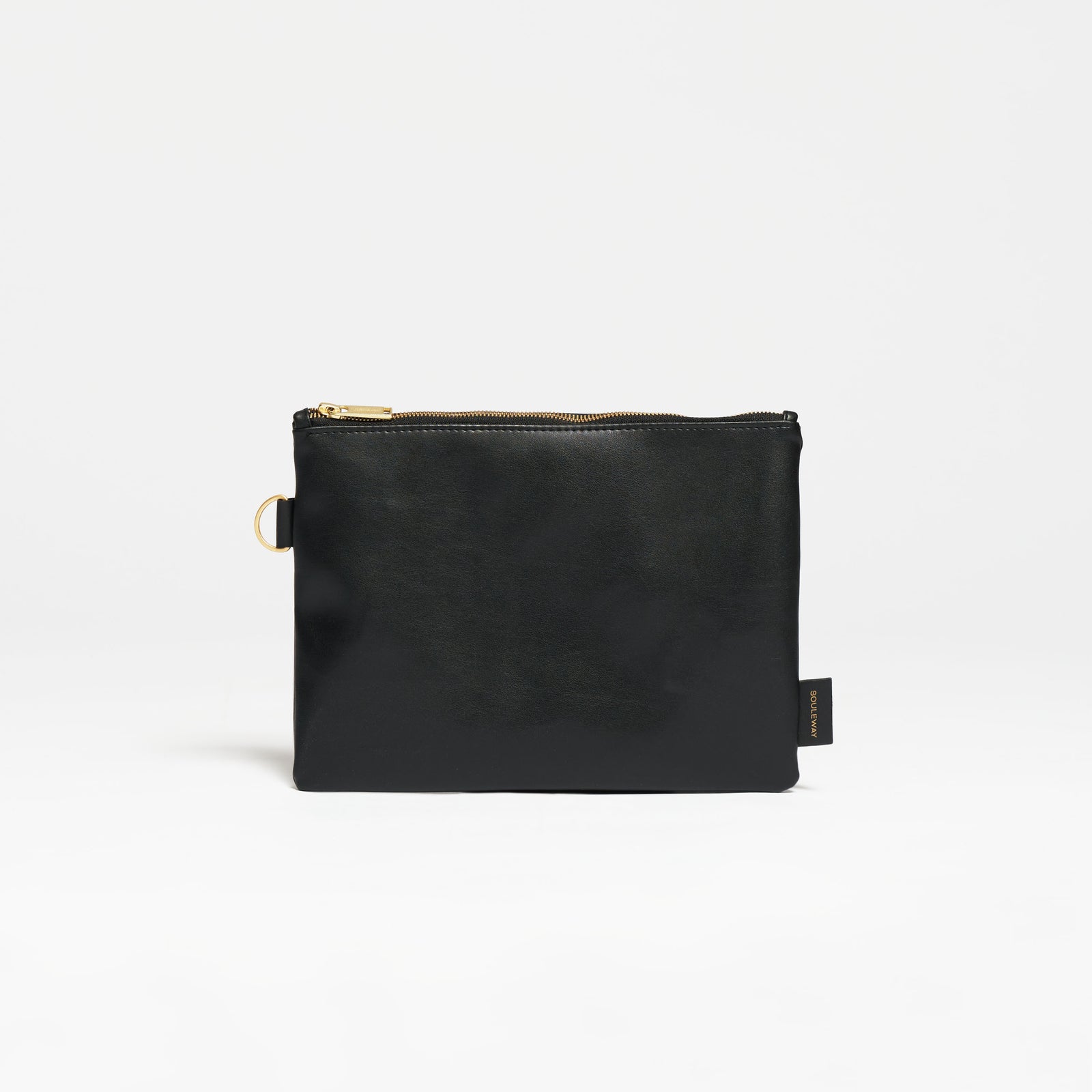 Pouch - veganes Leder - Utility Bag - Night Black--skip