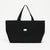 Black/Black--skip || Tote Bag - Shopper - Canvas
