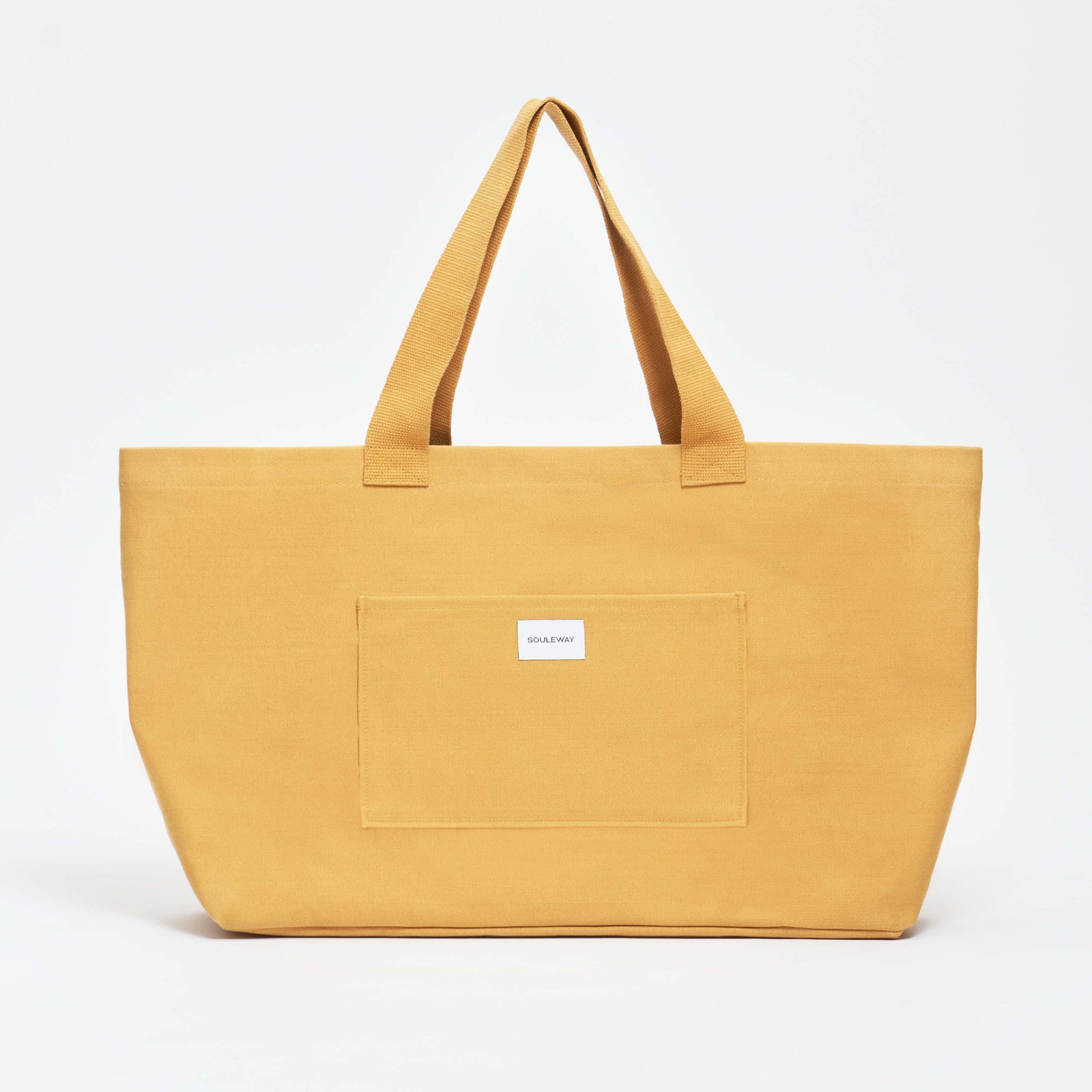 Mustard/Mustard--skip || Tote Bag - Shopper - Canvas