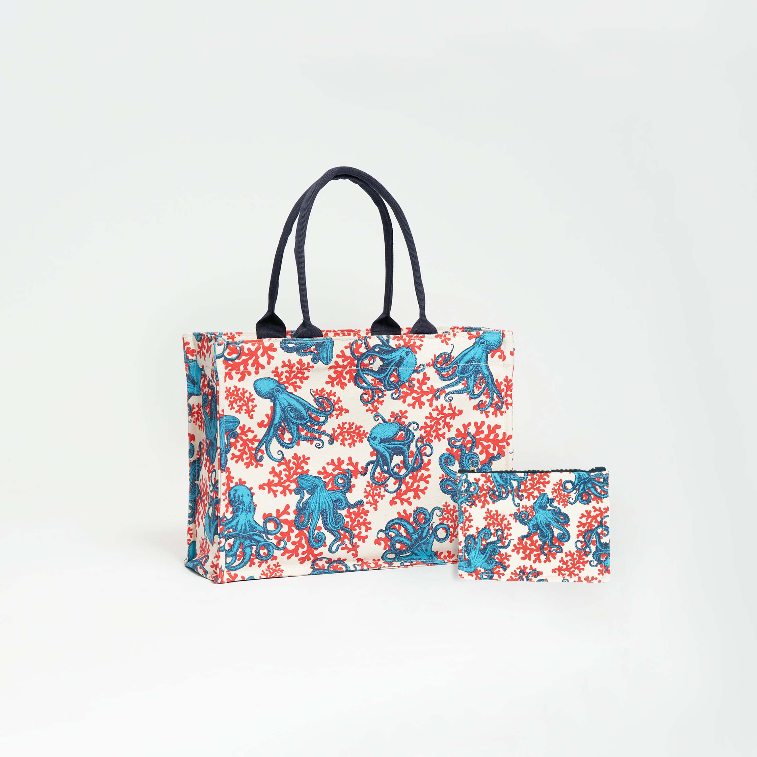 The Octopuses--skip || Tote Bag L Set - Utility Bag - Tasche - vegan - Shopper