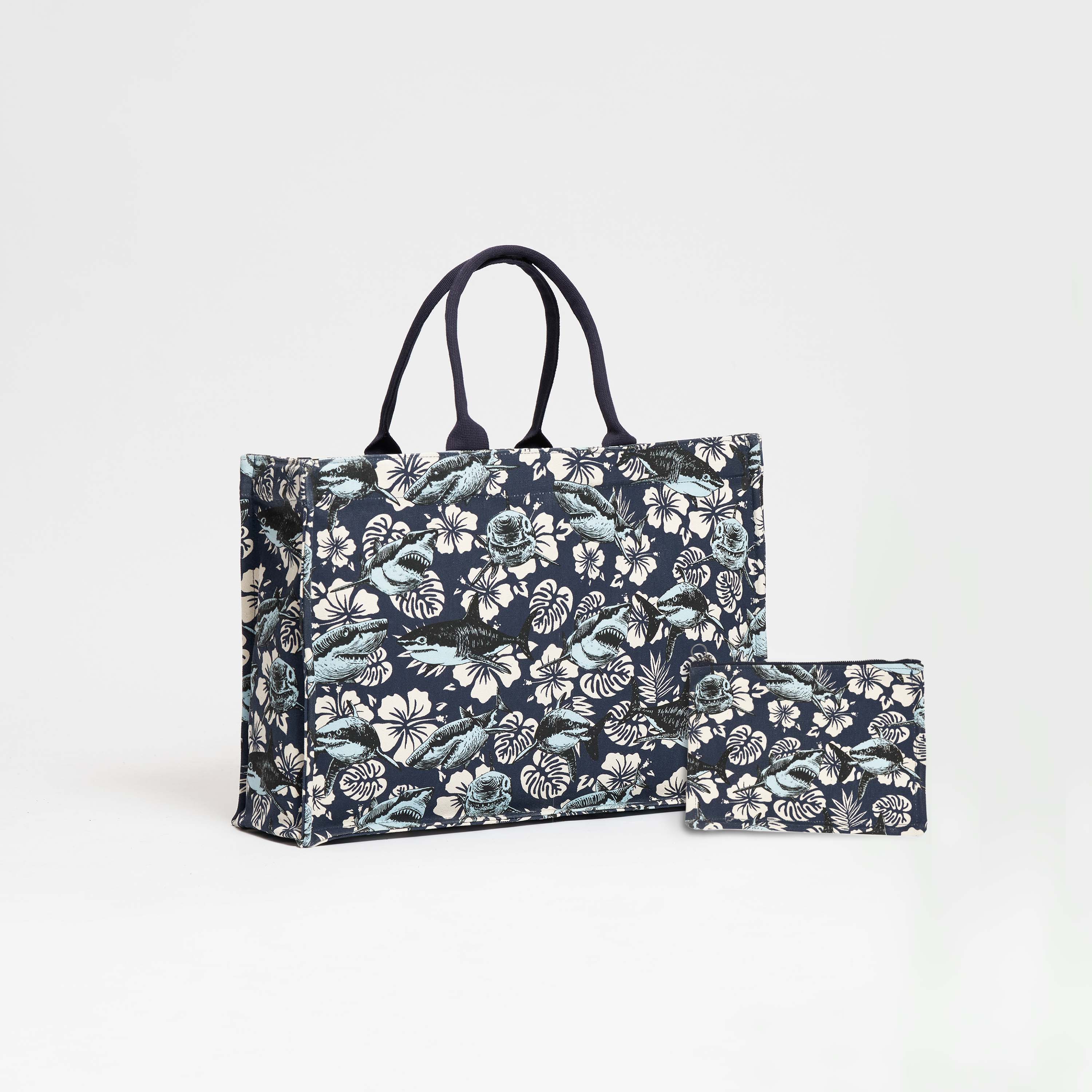 The Sharks--skip || Tote Bag XL Set - Utility Bag - Tasche - vegan - Shopper