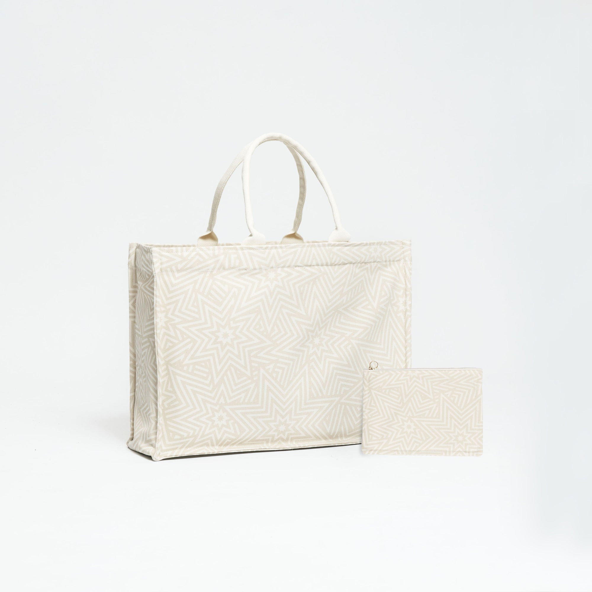 Star Explosion White--skip || Tote Bag XL Set - Utility Bag - Tasche - vegan - Shopper