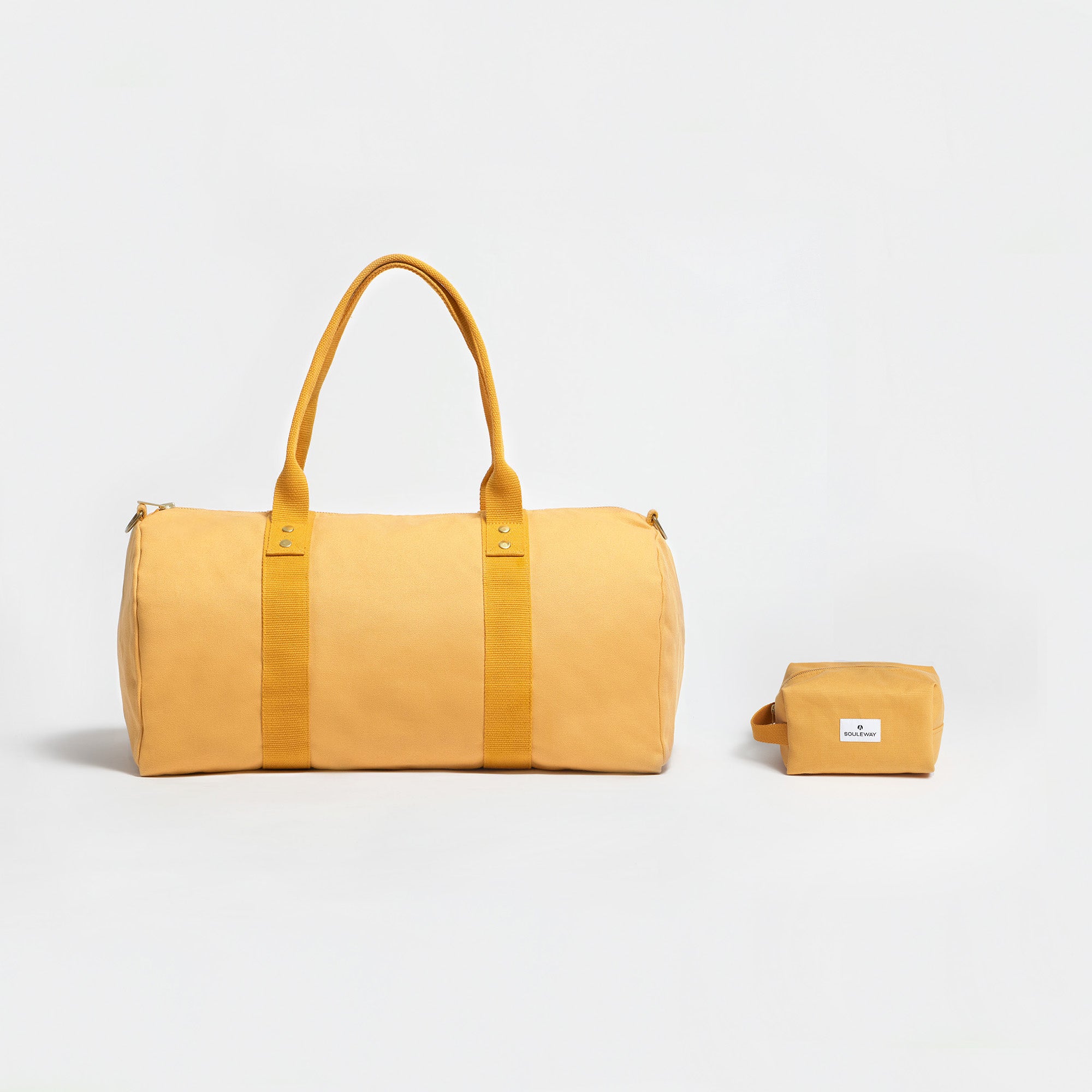 Mustard Yellow--skip || Weekender Set- vegan - Kulturbeutel