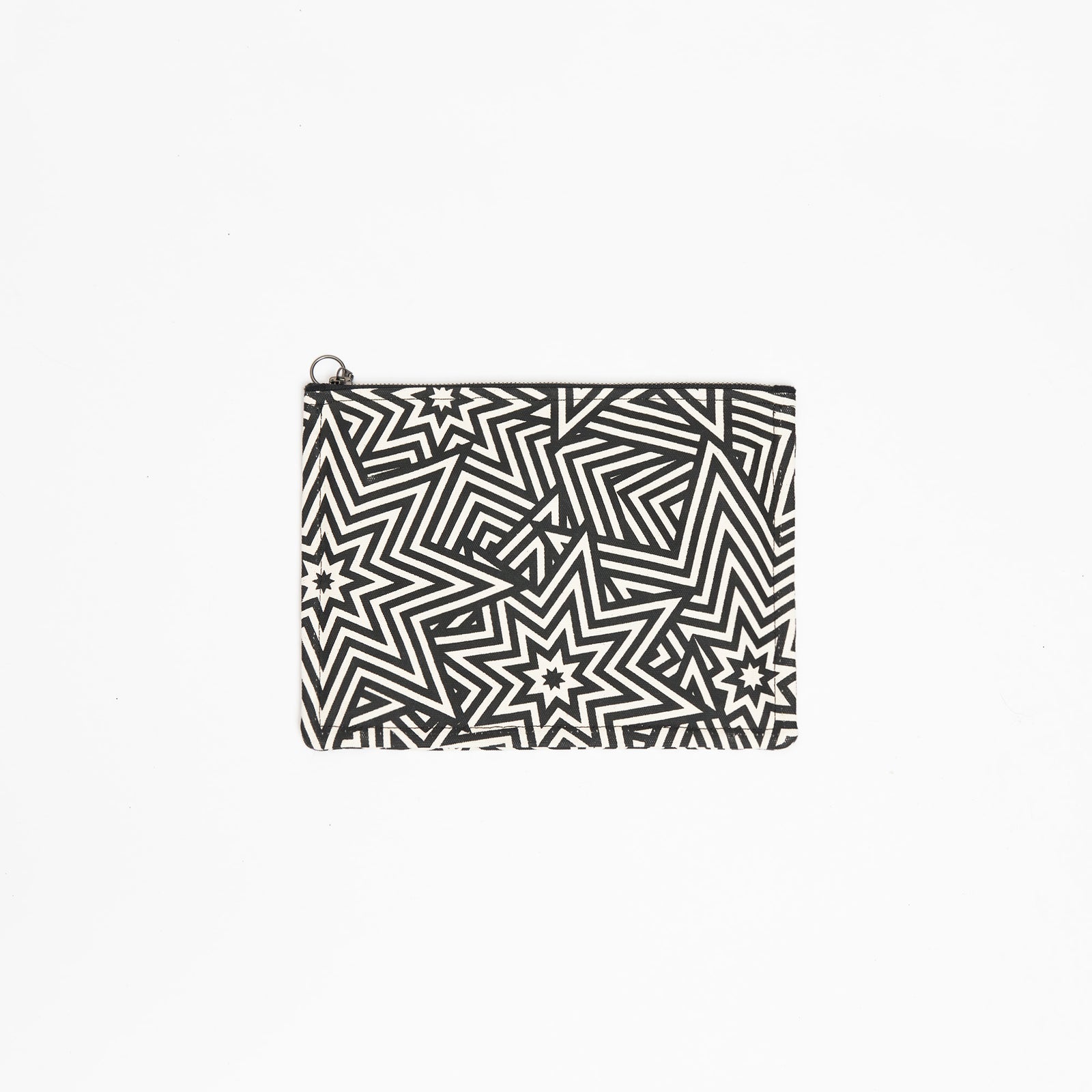 Utility Bag - Pouch - Star Explosion Black & White--skip