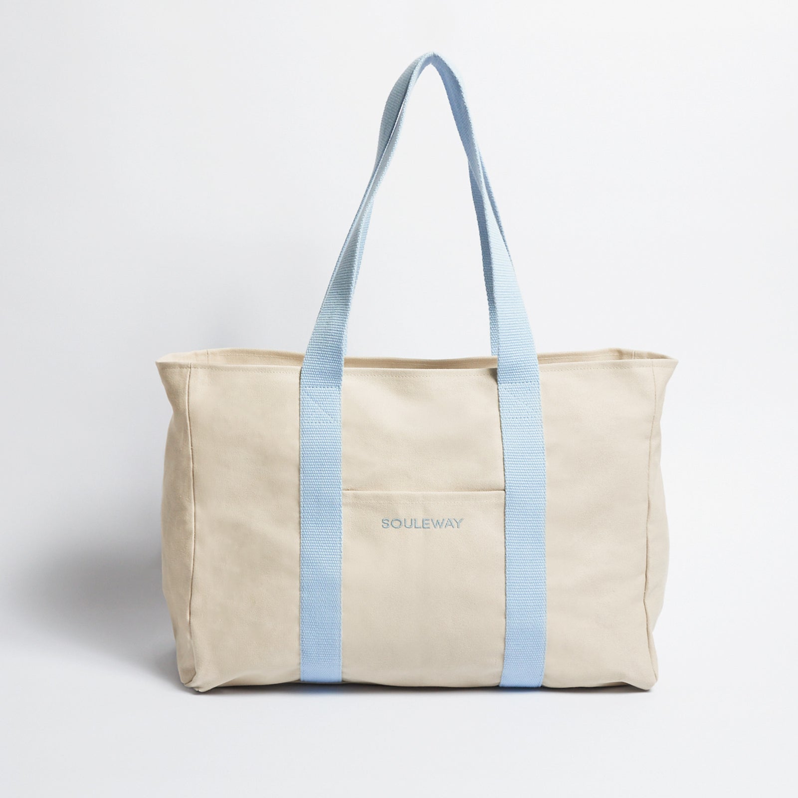 Yoga Tote Bag - Sporttasche - Sand/Blue--skip