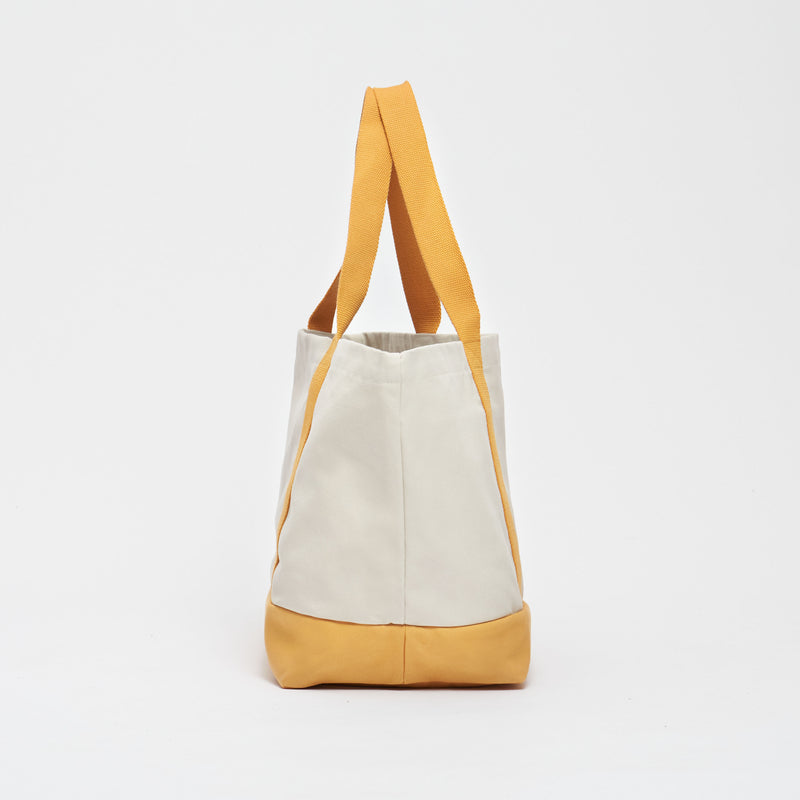 Sand/Mustard--skip || Beach Bag - Strandtasche gross XXL - Shopper - Canvas