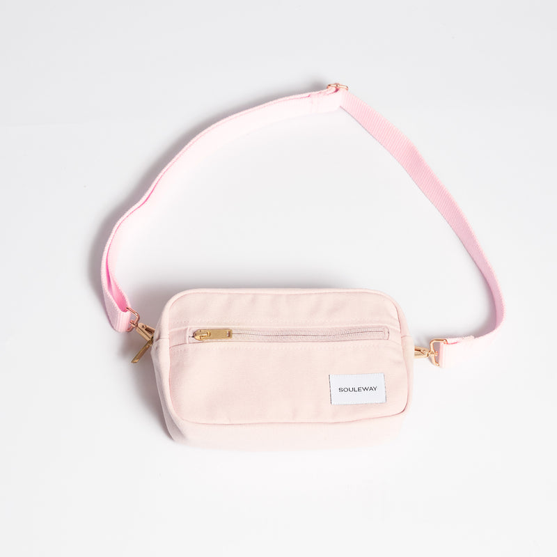 Hip Bag Damen - wasserabweisend - Blush Pink--skip