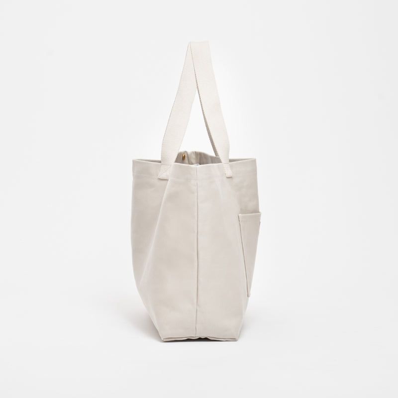 Sand/Sand--skip || Tote Bag - Shopper - Canvas