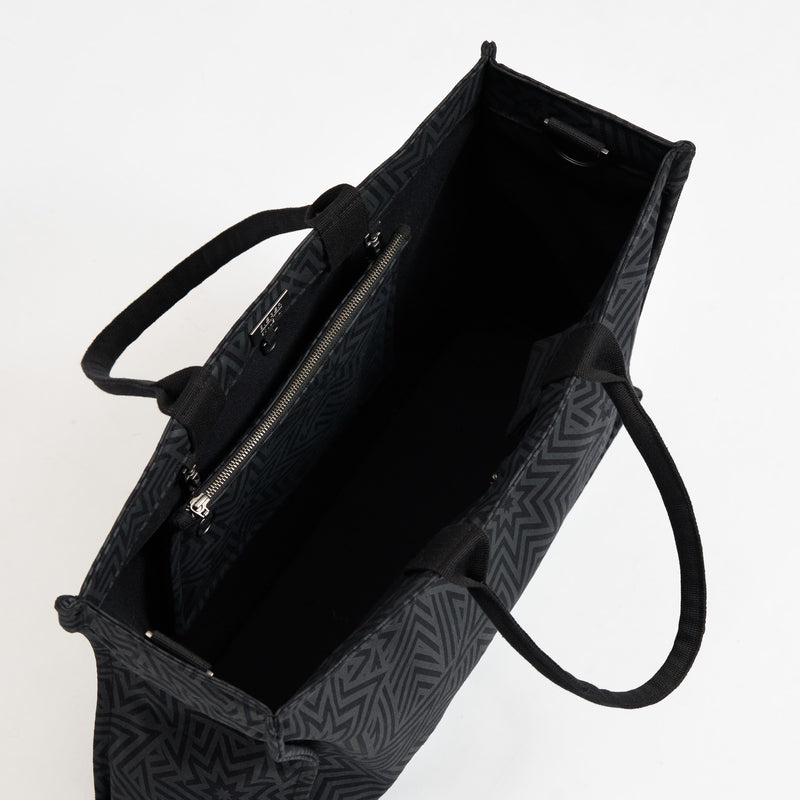 Star Explosion Black--skip || Tote Bag XL Set - Utility Bag - Tasche - vegan - Shopper