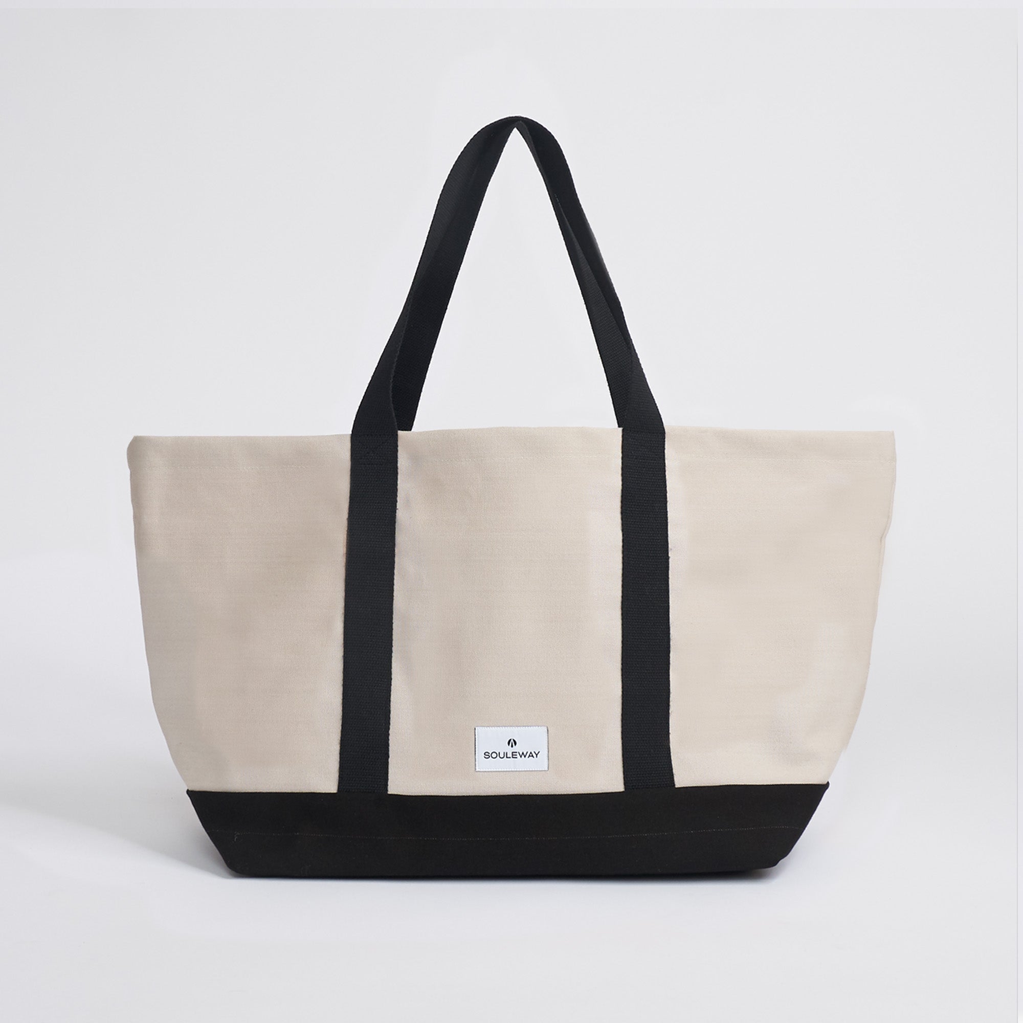 Tote Bags - Canvas Shopper mit Reißverschluss - Souleway