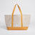 Sand/Mustard--skip || Beach Bag - Strandtasche gross XXL - Shopper - Canvas