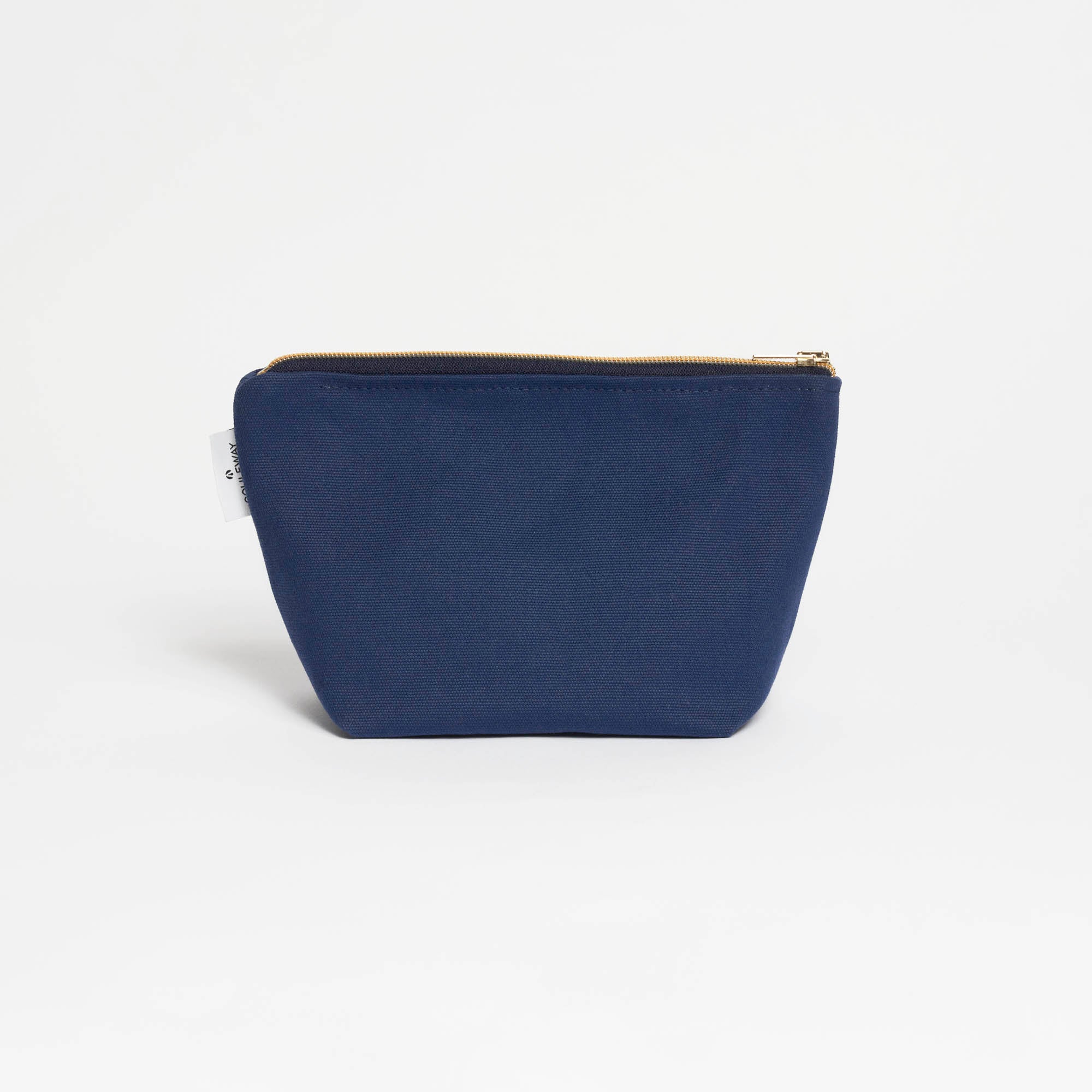 Cosmetic Bag - Kulturbeutel klein Canvas - Navy Blue--skip