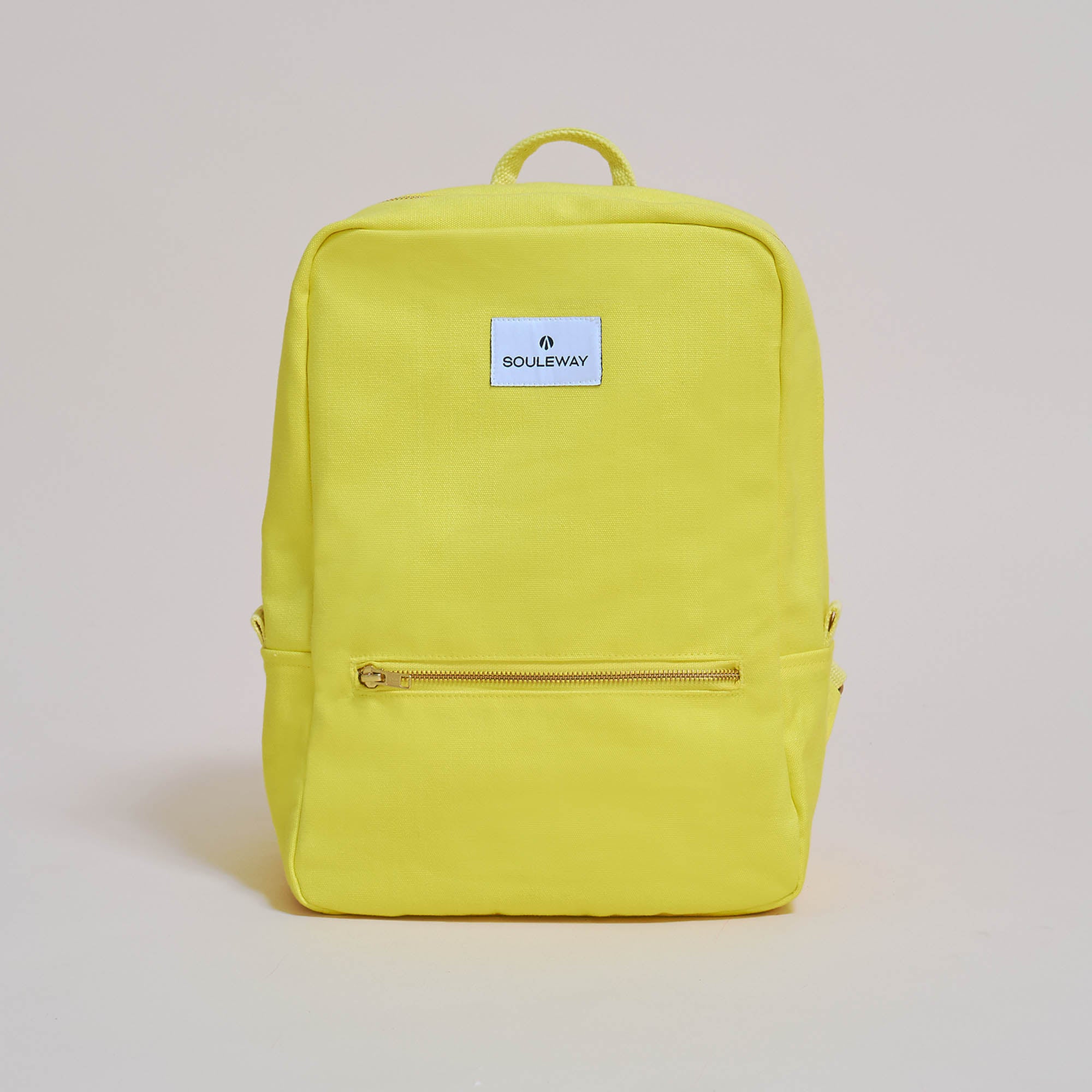 Daypack Rucksack - Canvas - wasserdicht - Bright Lemon--skip