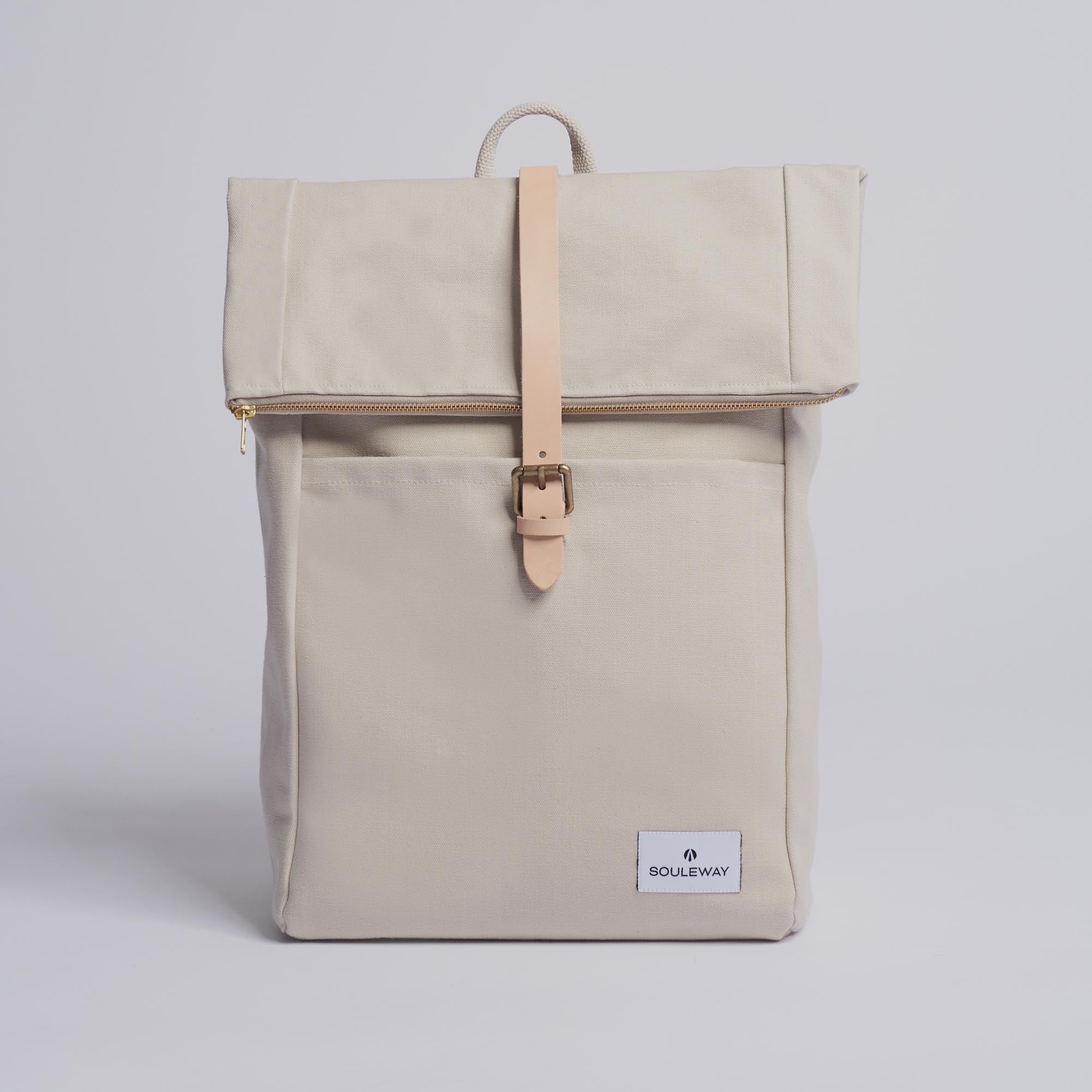 Foldtop L Rolltop Rucksack - made in Germany - Desert Sand--skip