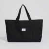 Black/Black || Tote Bag - Shopper - Canvas