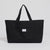 Black/Black--skip || Tote Bag - Shopper - Canvas