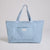 Dusty Blue--skip || Tote Bag - Shopper - Canvas