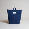 Simple Backpack S - Canvas Rucksack - Navy Blue