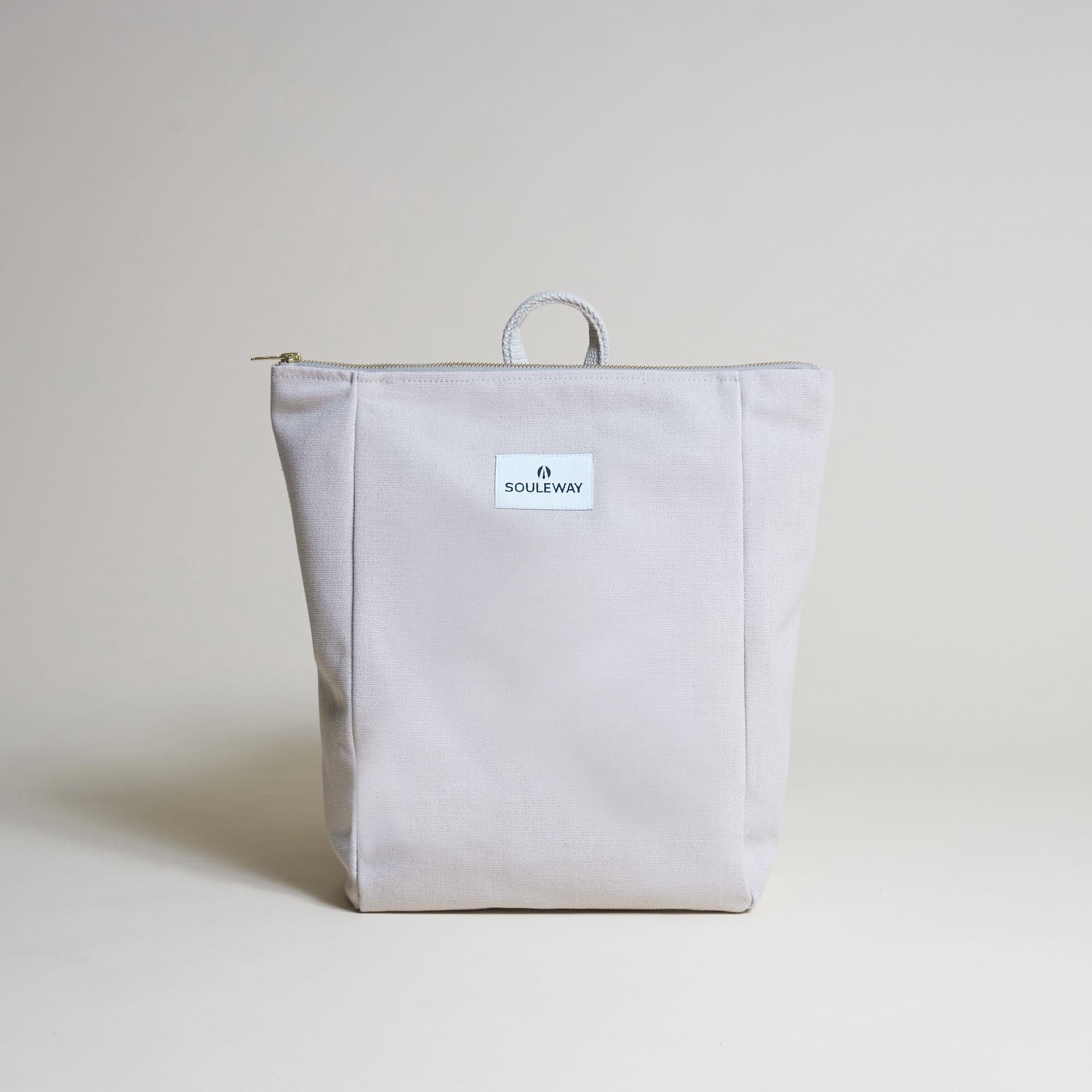 Simple Backpack S - Canvas Rucksack - Desert Sand--skip