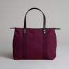 Bordeaux Red || Tote Bag - Shopper - Canvas