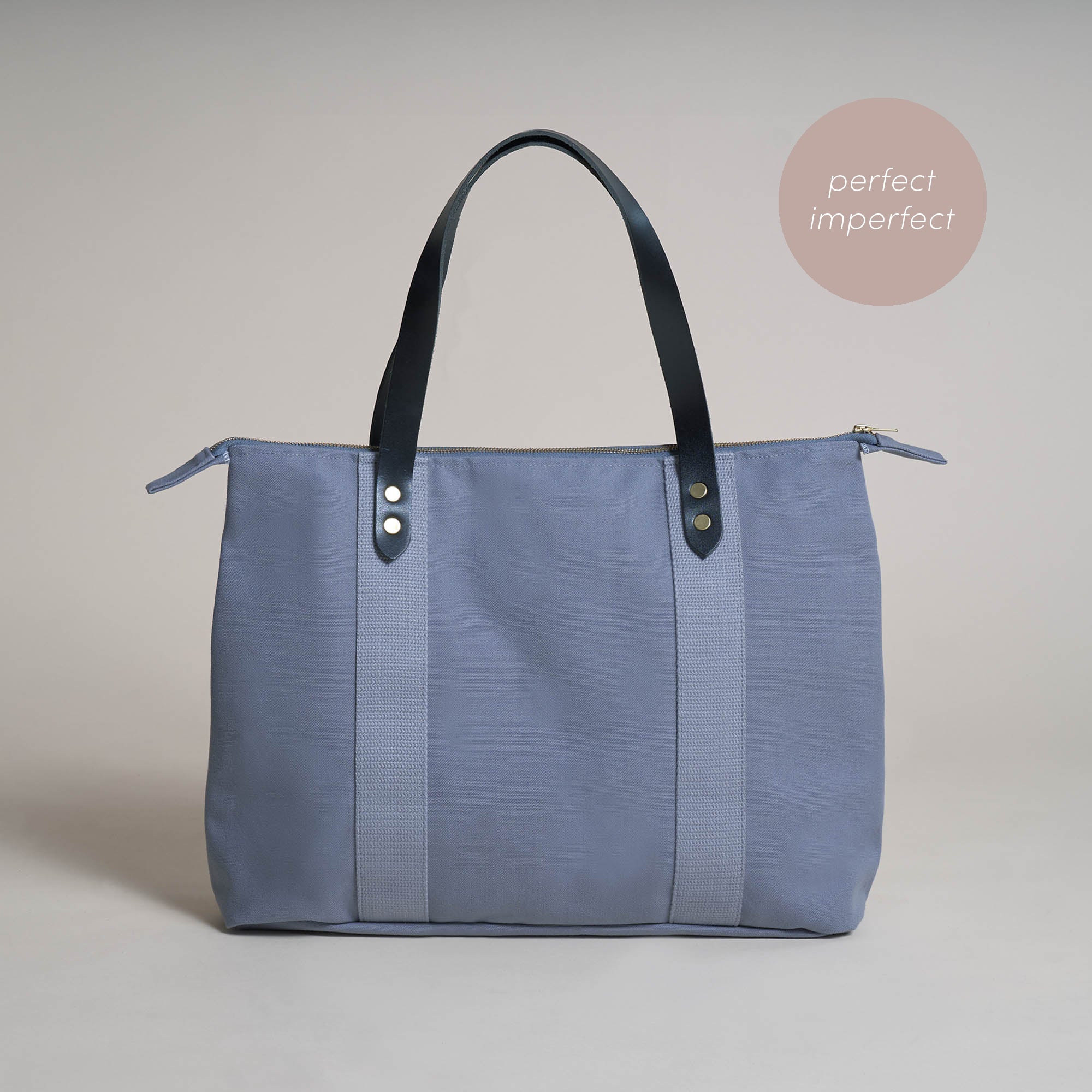 Dark Grey--skip || Tote Bag - Shopper - Canvas - B-Ware