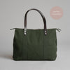 Dark Olive || Tote Bag - Shopper - Canvas - B-Ware