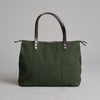 Dark Olive || Tote Bag - Shopper - Canvas