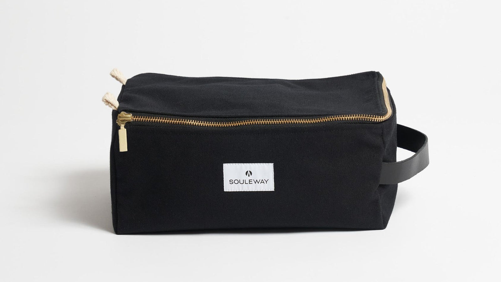 Kulturbeutel gross Canvas - Night Black--skip