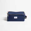 Kulturbeutel gross Canvas - Navy Blue