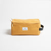 Kulturbeutel gross Canvas - Mustard Yellow