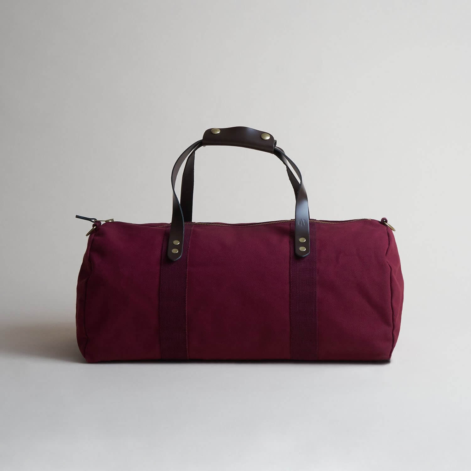 Weekender - Canvas Tasche - Bordeaux Red--skip