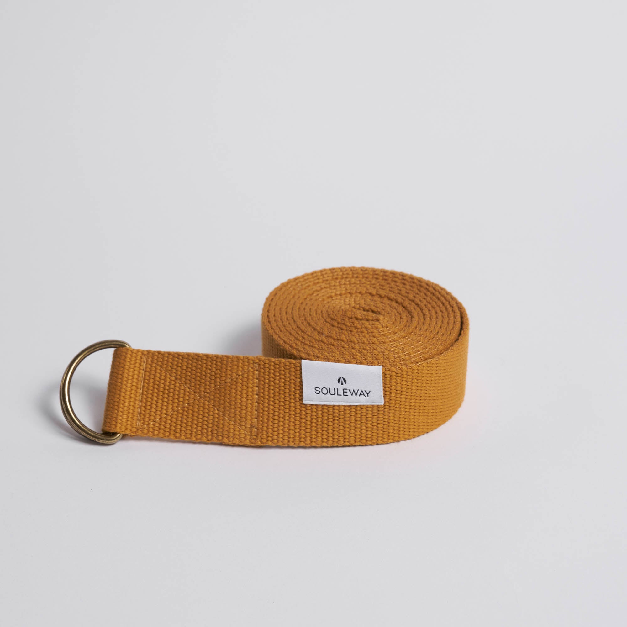 Yoga Strap - Mustard Yellow--skip