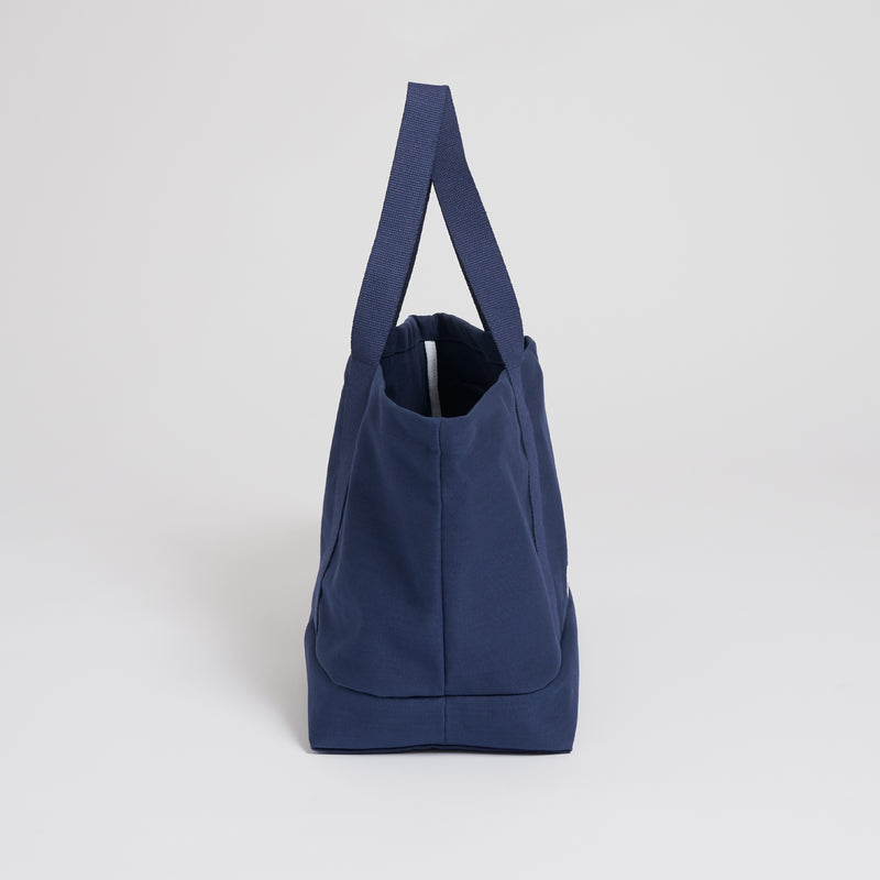 Navy/Navy--skip || Beach Bag - Strandtasche gross XXL - Shopper - Canvas