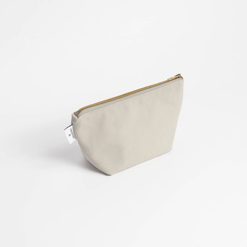 Cosmetic Bag - Kulturbeutel klein Canvas - Desert Sand--skip