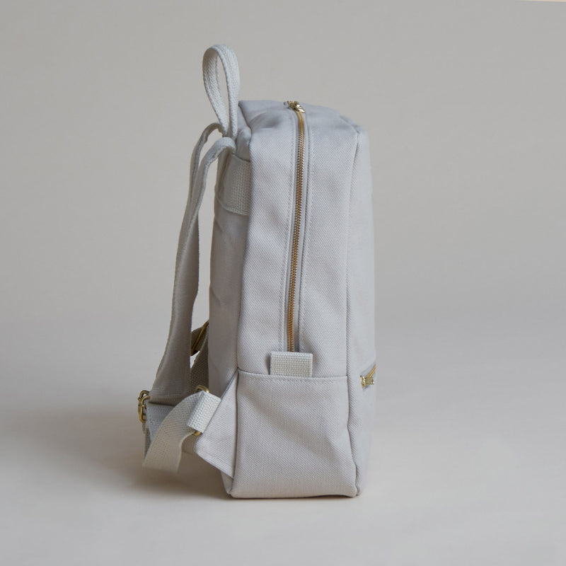 Daypack vegan Damen Rucksack - B-Ware - Canvas - wasserdicht - Desert Sand--skip